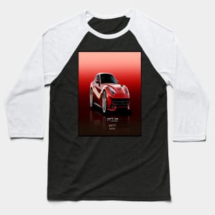 Ferrari F12 Baseball T-Shirt